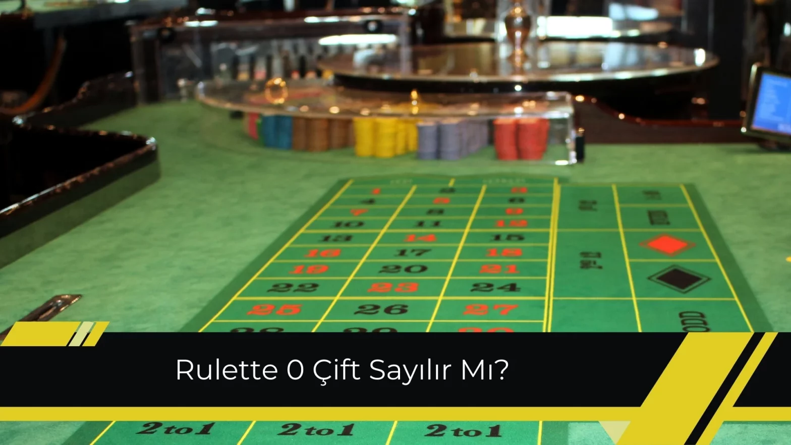 Rulette 0 Çift Sayılır mı
